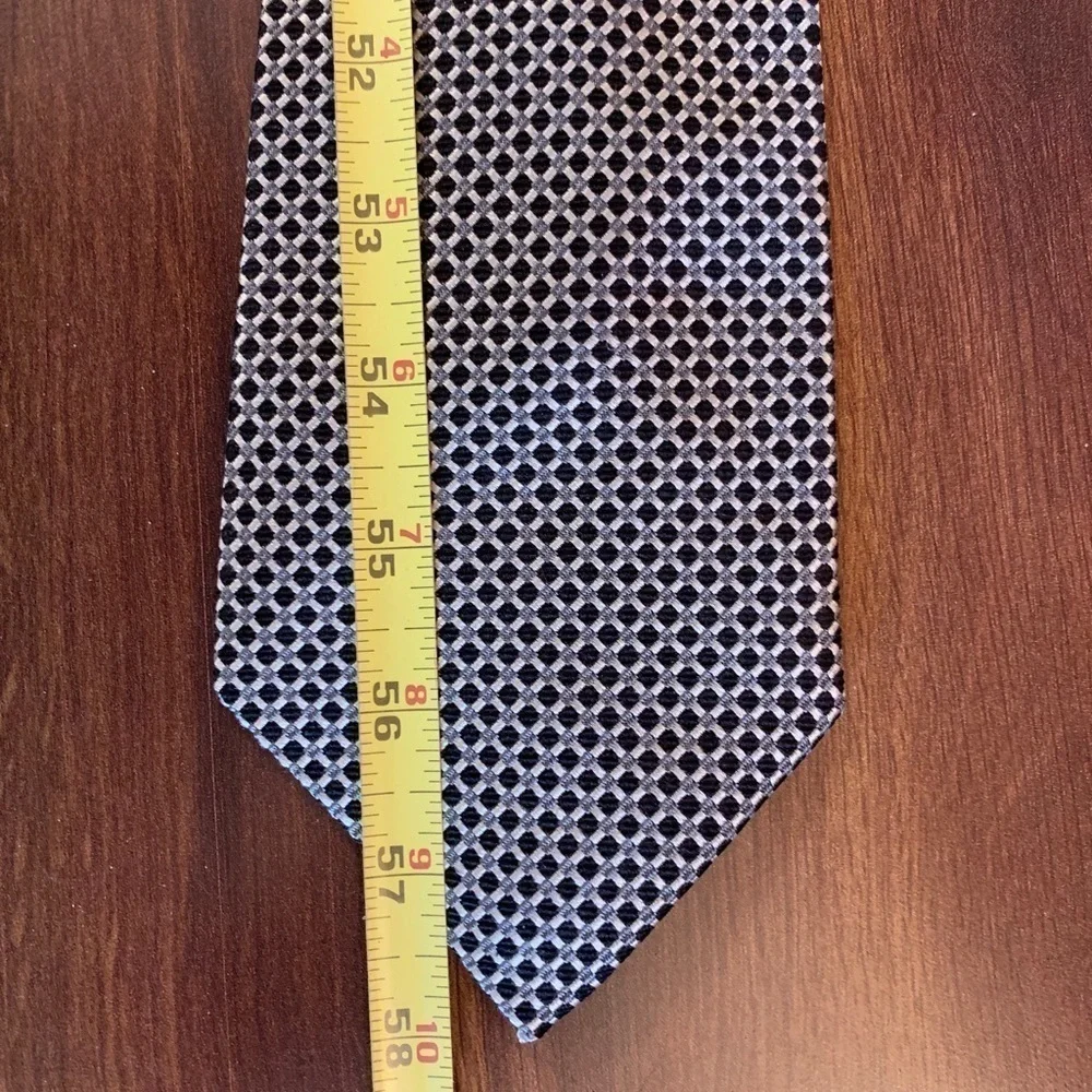 NAUTICA Silk Geometric Pattern Necktie